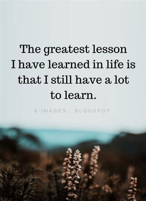 Greatest Lesson Quote In 2020 Behavior Quotes Inspiring Quotes About