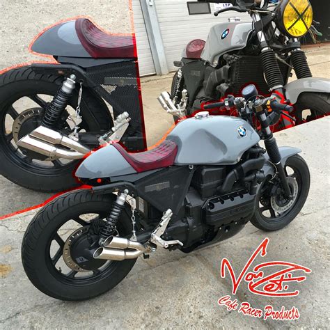 Shop with afterpay on eligible items. A simply stunning BMW K Series Cafe Racer from Andrei in Romania!! Features a T67 Seat and K ...