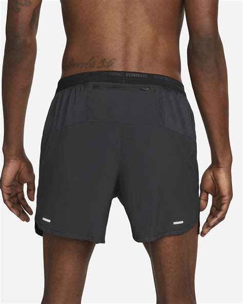 Nike Dri Fit Stride Mens 13cm Approx Brief Lined Running Shorts