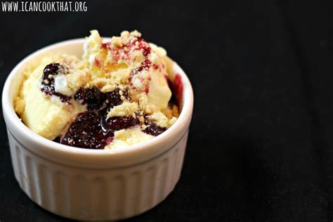 Blueberry Pie Sundaes Recipe I Can Cook That