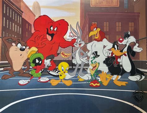Warner Bros Looney Tunes Saturday Morning Cartoons Sericel Animation