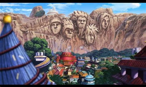 Konoha House Scenic Naruto Naruto Shippuuden Home Bonito