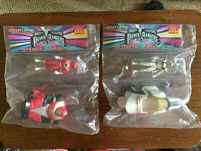 Power Rangers The Movie Mcdonald S Happy Meal Toys Lot Of