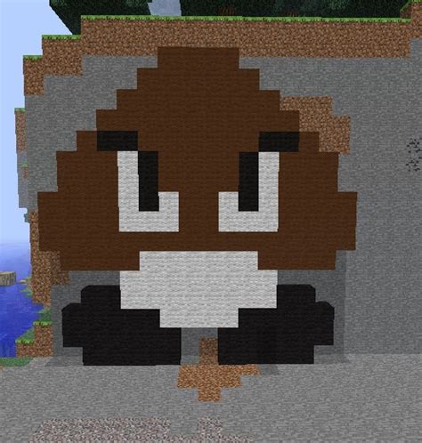 Mario Goomba Pixel Art