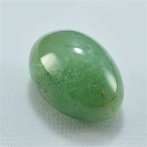 Light Green Emerald Loose Gemstone Oval Cabochon Russia 442 Carat Uk