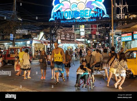 bangla road walking street by night in patong it is famous for its nightlife patong is one of