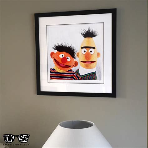 Bert And Ernie Limited Edition The Art Of Okse