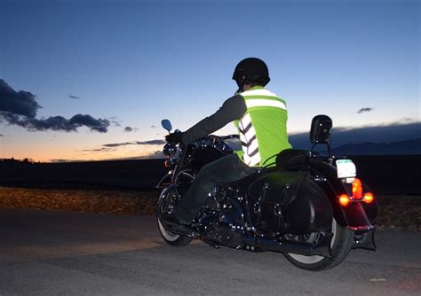 In addition to reflective riding vests, we also carry a wide selection of vests for the motorcycle rider including armored vests, textile vests. Guide to Night Motorcycle Riding - BikeBandit.com