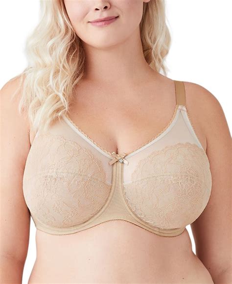 Wacoal Retro Chic Full Figure Underwire Bra 855186 Up To I Cup And Reviews All Bras Women