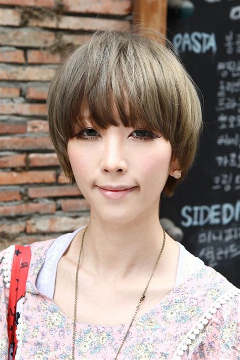 Short Hair For Long Face Asian Wavy Haircut