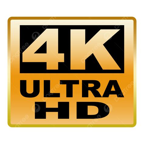 Vetor De ícone De Ultra Hd 4k Png 4k Hd Ícone 4k Ultra Hd Imagem