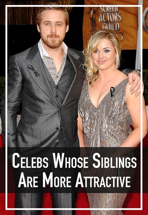 Celebrity Siblings You Didnt Know About