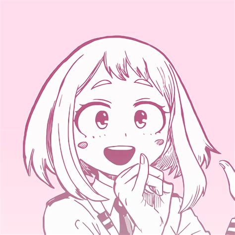 Uraraka Aesthetic Anime Pfp Mha Uraraka Bmp Dungarees