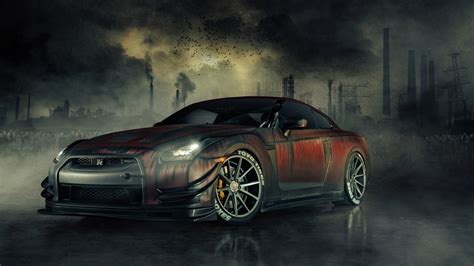 This collection presents the theme of nissan gtr iphone 6. Nissan GTR R35 Zombie Killer Wallpapers | HD Wallpapers ...