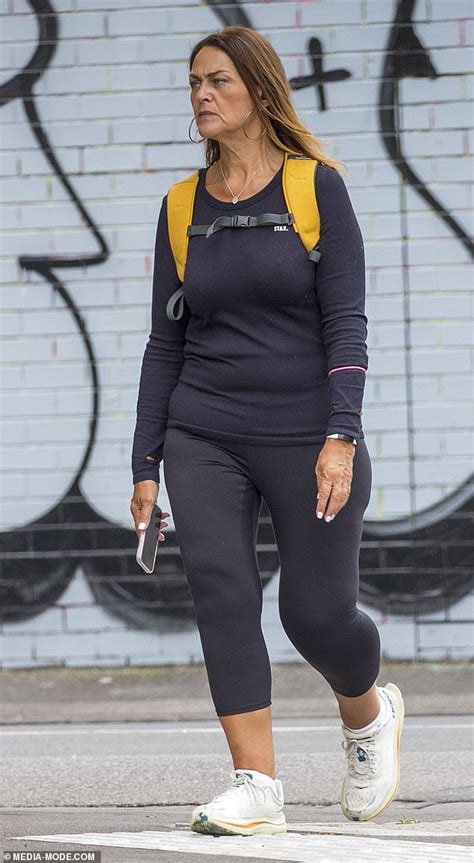 Chrissie Swan Shows Off Her Weight Loss In Skintight Activewear As She