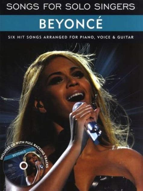 Songs For Solo Singers Beyonce Various 9781849383837 Books