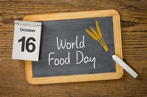 What And When Is World Food Day Worldatlas