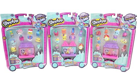 Shopkins World Vacation Season 8 Boarding To Europe 12 Packs Unboxing