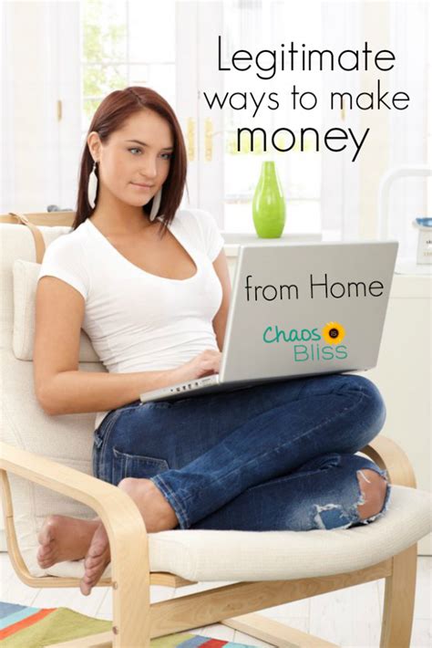 Legitimate Ways To Make Money From Home