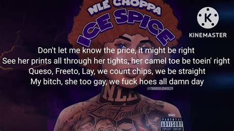 Nle Choppa Ice Spice Lyrics Youtube