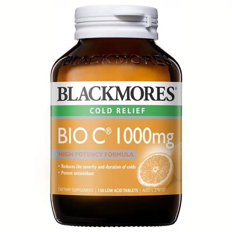 They are a huge company with a market capitalization of more than $1 billion dollars. Blackmores Bio C 1000mg 150 Tablets Vitamin C - My Chemist