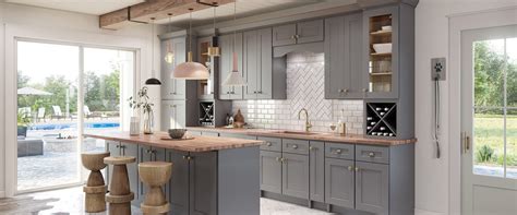 Put our 42 years of experience in residential and commercial remodeling to work for you! Grey Kitchen Cabinets for Sale | Light & Dark Grey Kitchen Cabinets | Prime Cabinetry