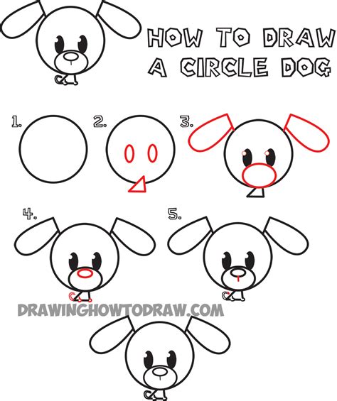 Granted there are some related books on drawing animals but these aren't this tutorial uses simple circles to create the form of a pig and shows a simple line technique to draw the joints of the legs. Big Guide to Drawing Cute Circle Animals Easy Step by Step ...