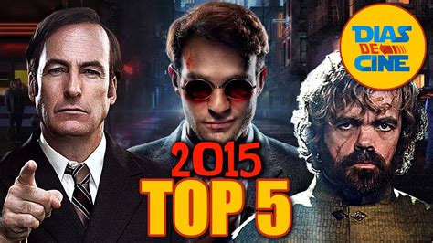 TOP 5 SERIES DE 2015 - YouTube