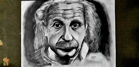 Portrait Drawing Albert Einstein Cool Drawings Sketch Painting Artist
