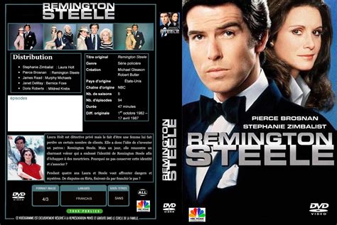 Jaquette Dvd De Remington Steele Custom Cinéma Passion