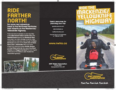 Ridebrochure Nwt Riders Association