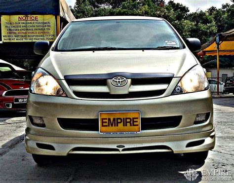 It's like one of those low cost houses with a shiny new expensive looking front gates, and a very well renovated interior. Empire Motor World » Toyota Innova '2010