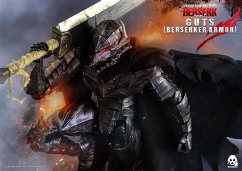 Berserk - Guts in Berserk Armor Preview by ThreeZero - The Toyark - News