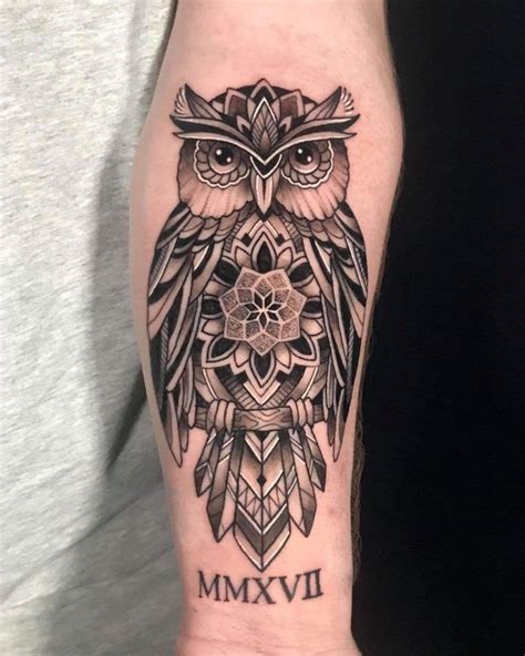 101 Amazing Geometric Owl Tattoo Designs You Must See Outsons Men