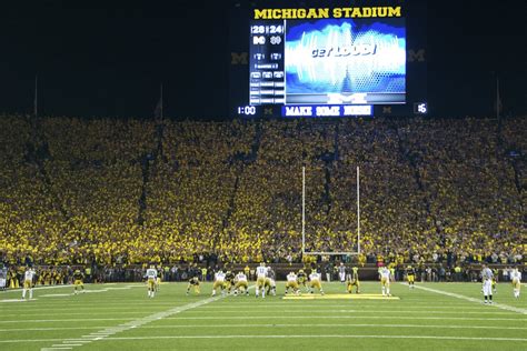 Under The Lights Ii Game Info Maize And Blue Nation Michigan