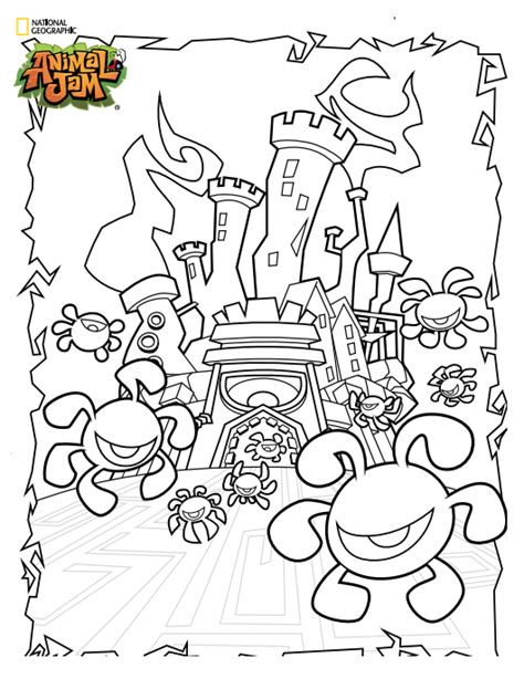 Collection of animal jam coloring pages. Animal Jam Coloring Pages - Free & Printable