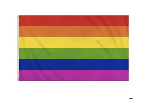 Rainbow Flag 5x3ft Large Gay Pride Flag Lgbtq Festival Parade Flag