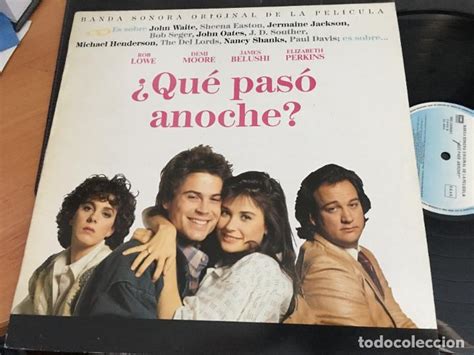 ¿qué Paso Anoche Bso Lp España 1986 Vin S Comprar Discos Lp