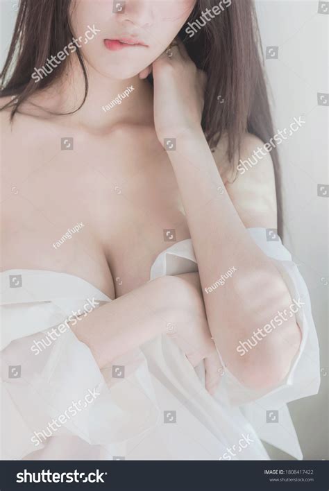 Sexy Asian Woman Big Boobs Her ภาพสตอก Shutterstock