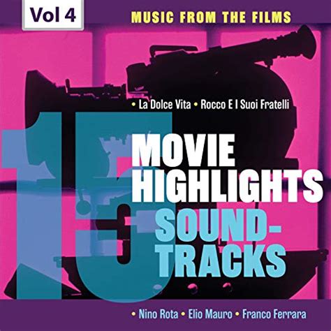 Movie Highlights Soundtracks Vol 4 By Nino Rota On Amazon Music