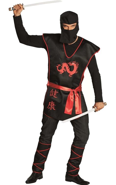 Mens Ninja Warrior Costume