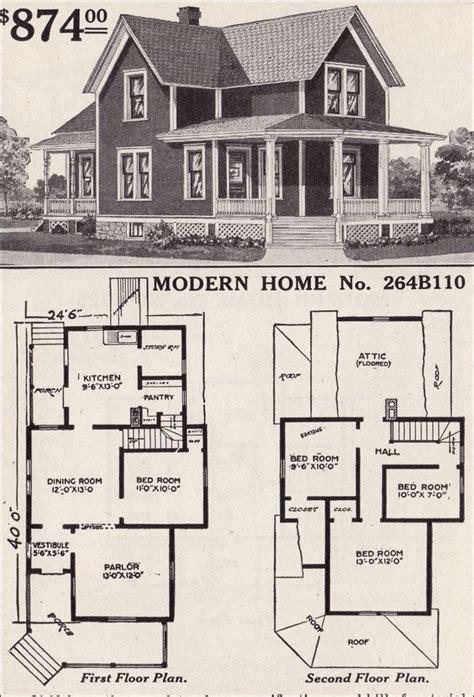 The Man And I I Would Love To Build From A Vintage House Plan Someday