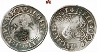 Albrecht VII., 1503-1547. Doppelschilling 1524, Güstrow. 3,96 g. Kunzel ...