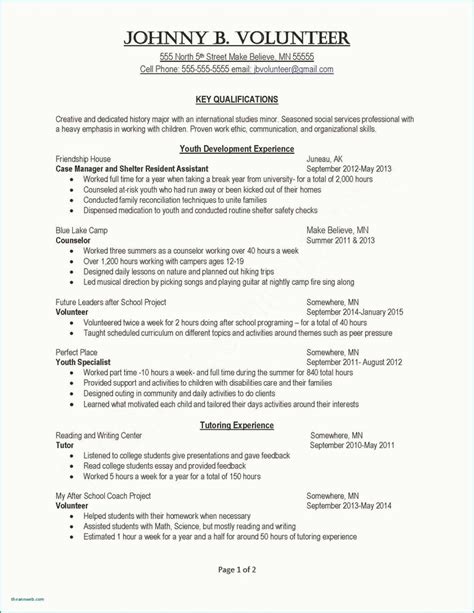 They want to know that their skills, interests and experience match the role. Basic Resume Examples for Part Time Jobs Beautiful ...
