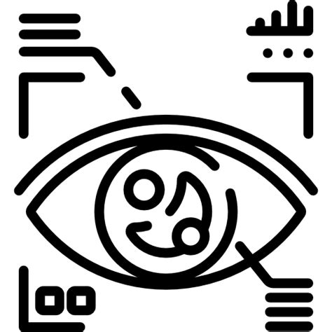 Eye Scan Special Lineal Icon