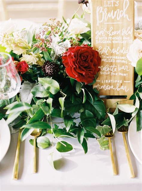 oversized centerpiece photo by jessica gold photography dusty blue and