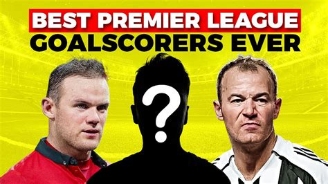 Wow The Best Goalscorers In Premier League History Revealed Youtube