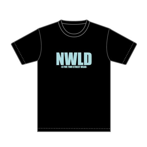 Nwld Tシャツ Black New World