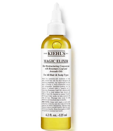 Kiehls Hair Oil Kiehl S Strengthening Hydrating Hair Oil In Cream