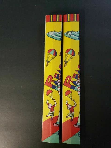 Vintage Colorful Japan Blow Parachute Toy Lot Of 2 New Old Stock Ebay